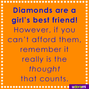 Diamonds are a Girl's Best Friend Graphic